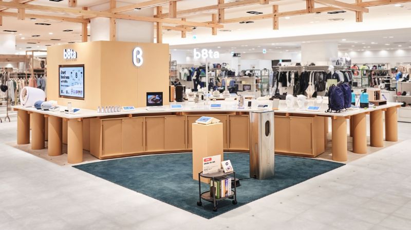 阪急うめだ本店（大阪府）　「b8ta Osaka」に常設｜デンキバリブラシ